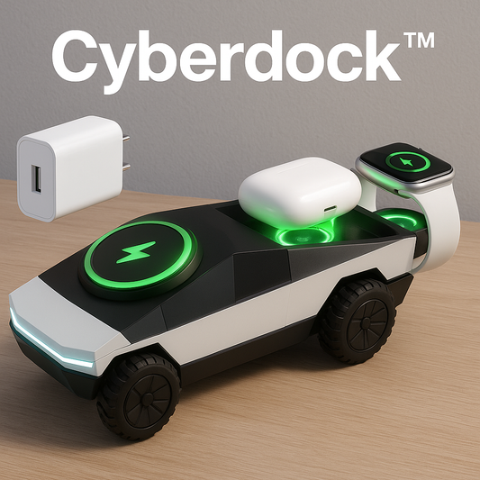 Cyberdock™ – Magnetyczna Ładowarka 3w1